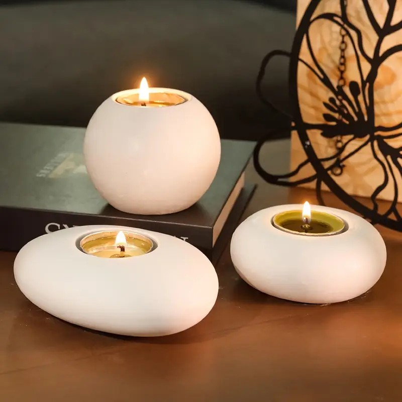 Candle Making Design - Molde de silicone de resina de