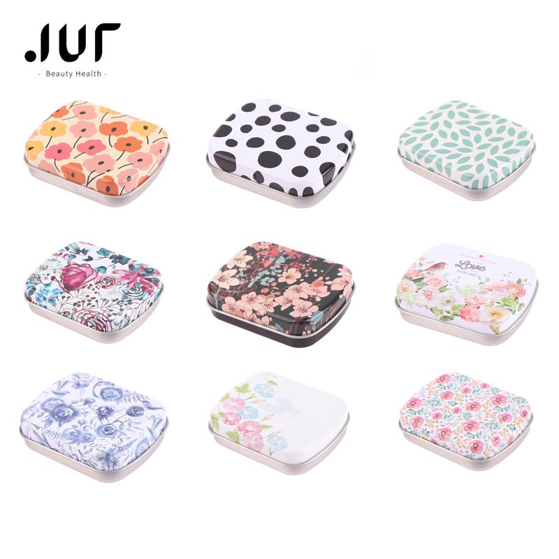 Tin Container Lid - Mini Tin Metal Hinged Box com