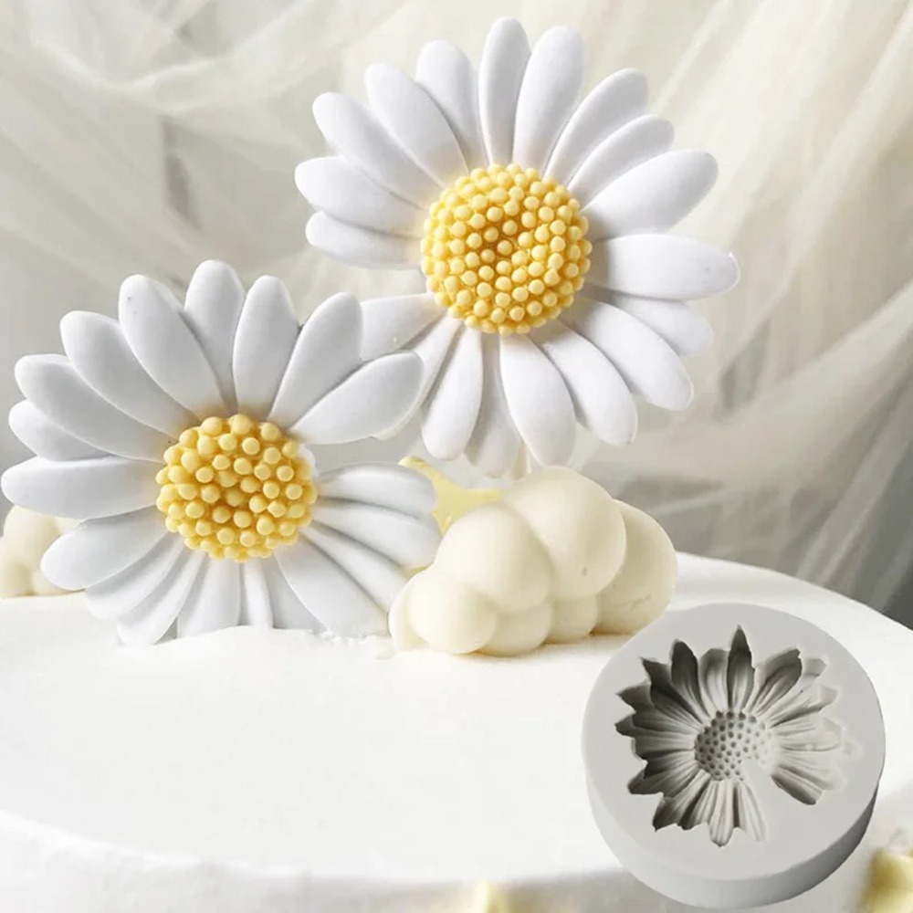 Candle Making Products - Molde de Flor Margarida 3D Molde