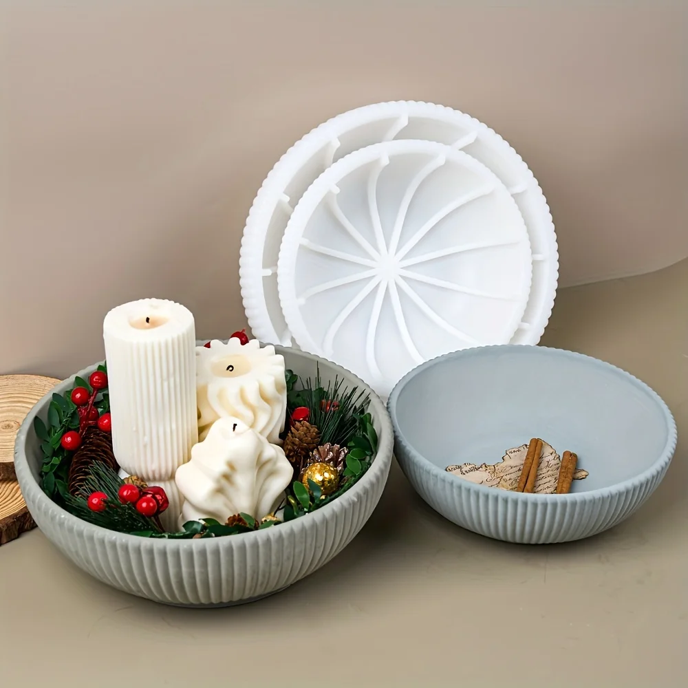 Candle Making Design - Molde de silicone de 1 anel