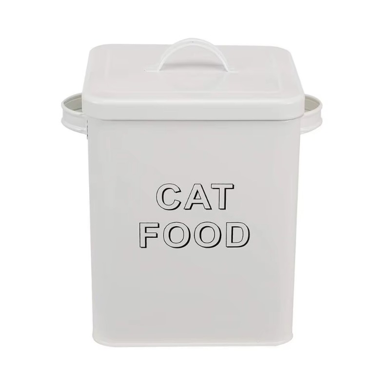 Caixas de armazenamento de com - Tin Container Lid avaliação e preço