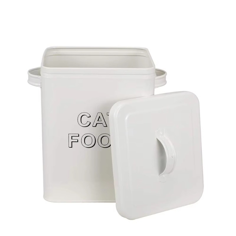 Caixas de armazenamento de com - Tin Container Lid avaliação e preço