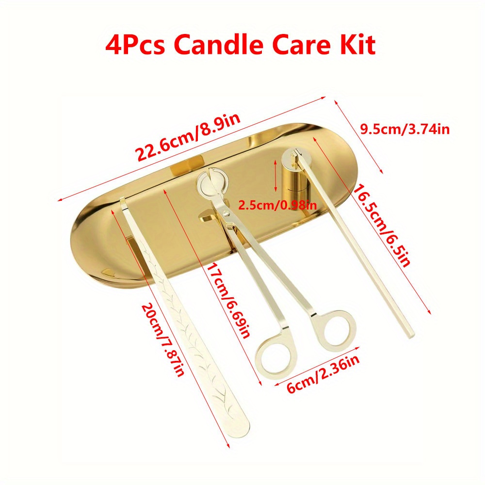 4 pçs/set kit de cuidados com  - Candle Making Products avaliação e preço