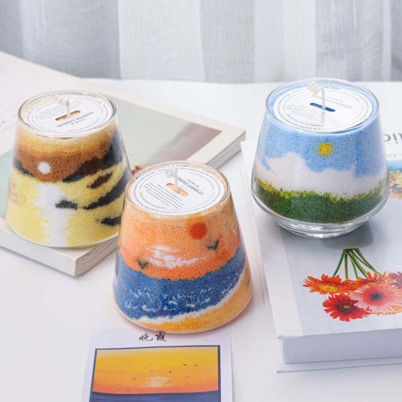 100/200g cera de areia flor de - Candle Making Material Wholesale avaliação e preço