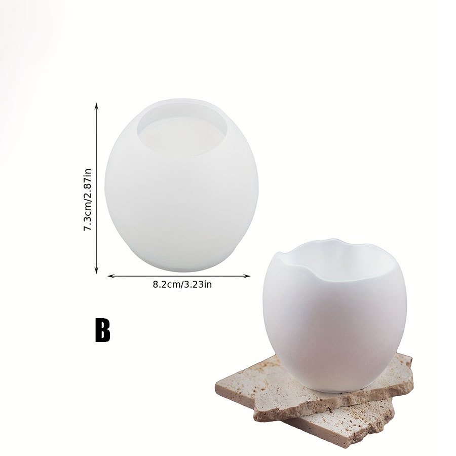 [Moldro de resina] Molde de ov - Candle Making Design avaliação e preço