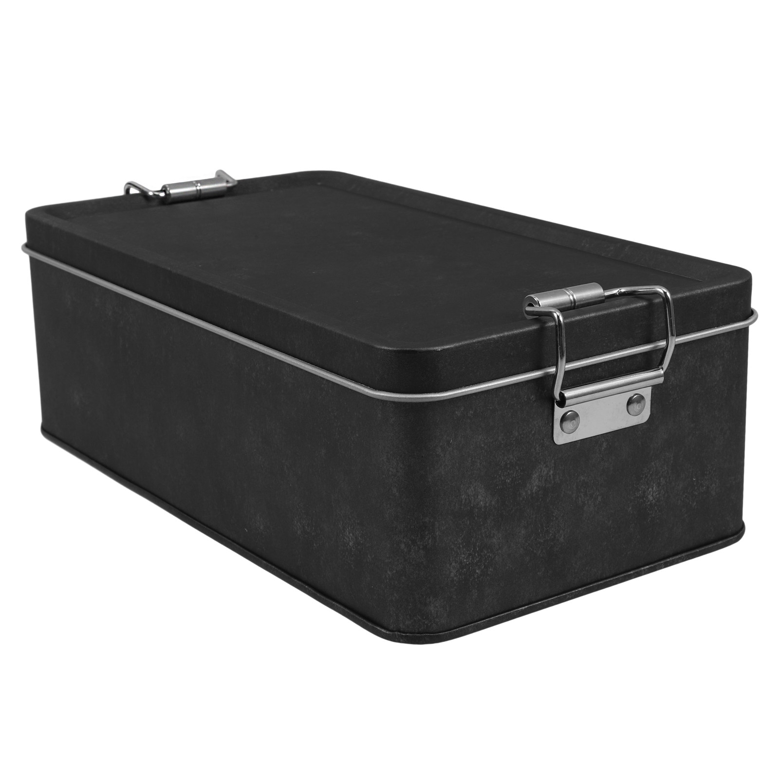 Caixa Retangular de Metal para - Tin Container Lid avaliação e preço