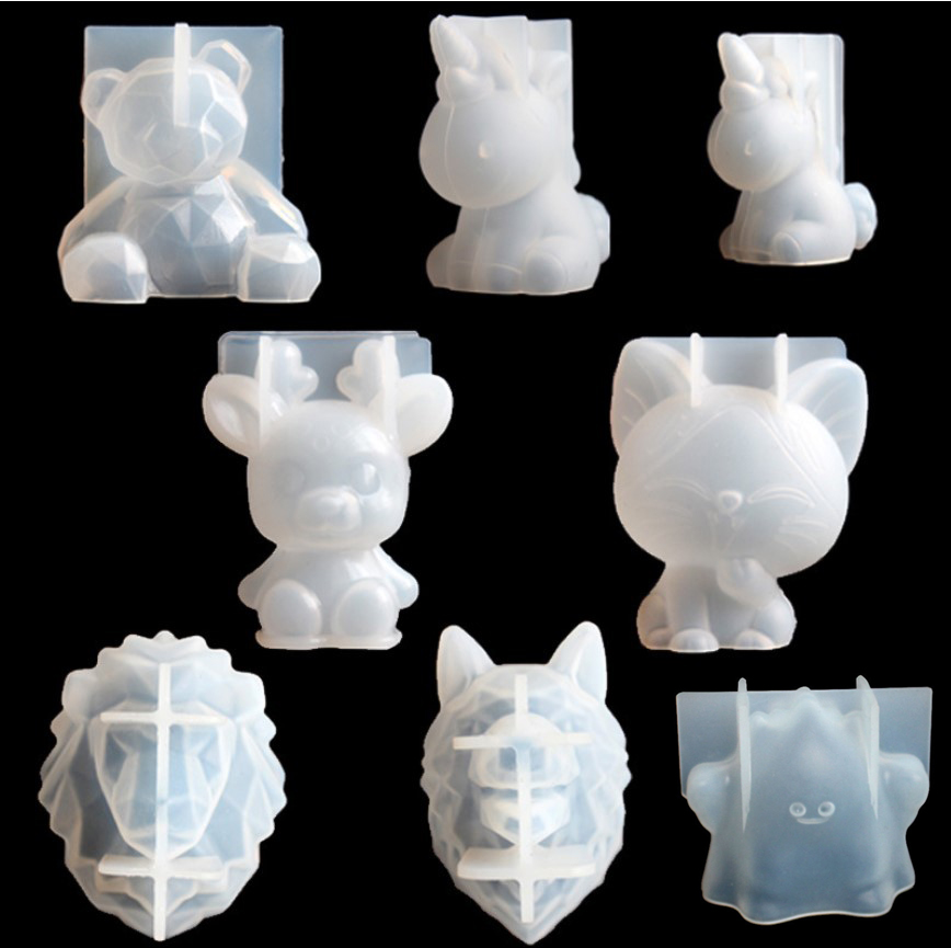 Unicórnio transparente silicon - Candle Making Design avaliação e preço