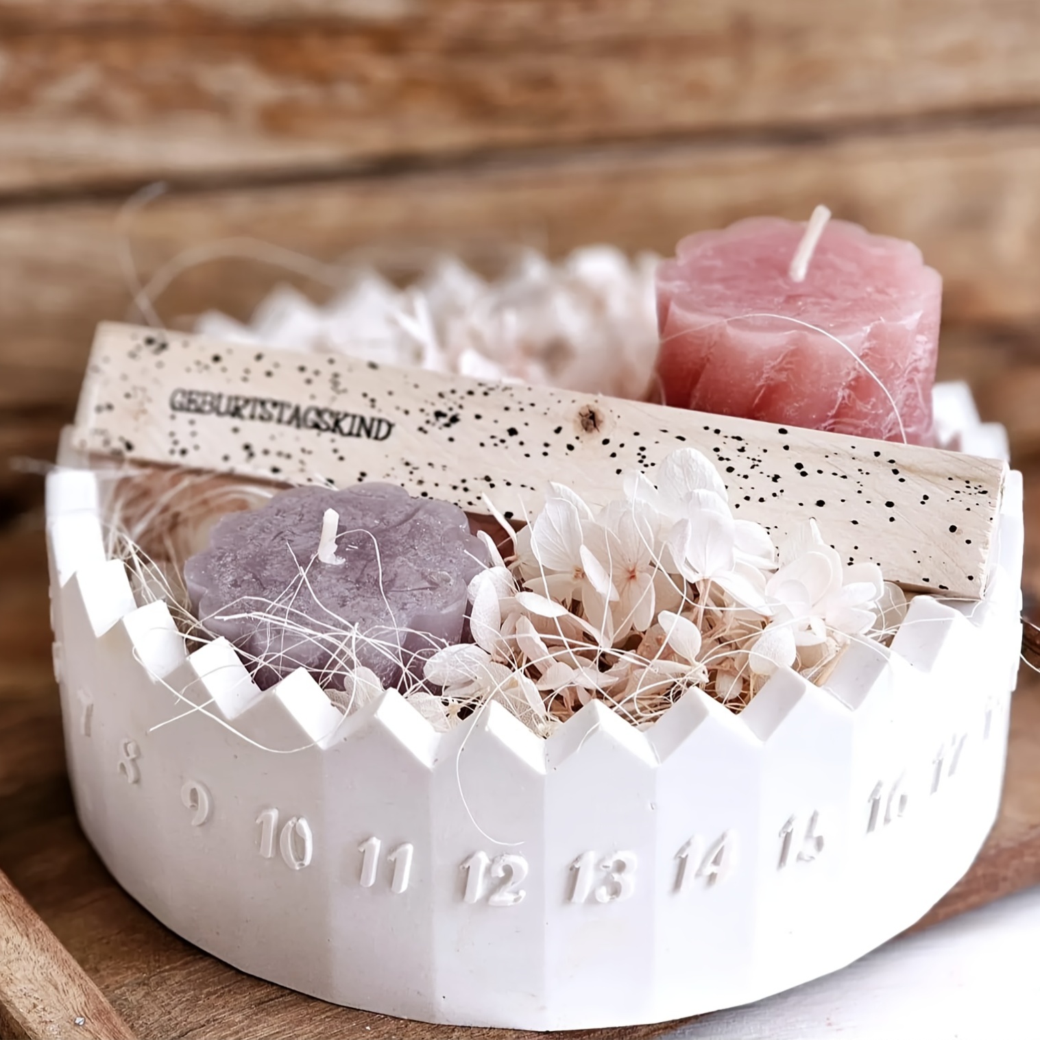 1 conjunto de molde de silicon - Candle Making Design avaliação e preço