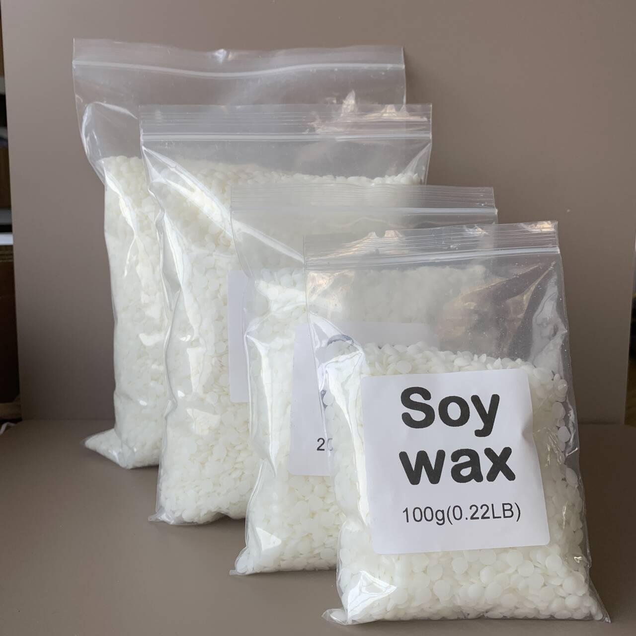 50g-1000g 100% cera de soja na - Candle Making Products avaliação e preço