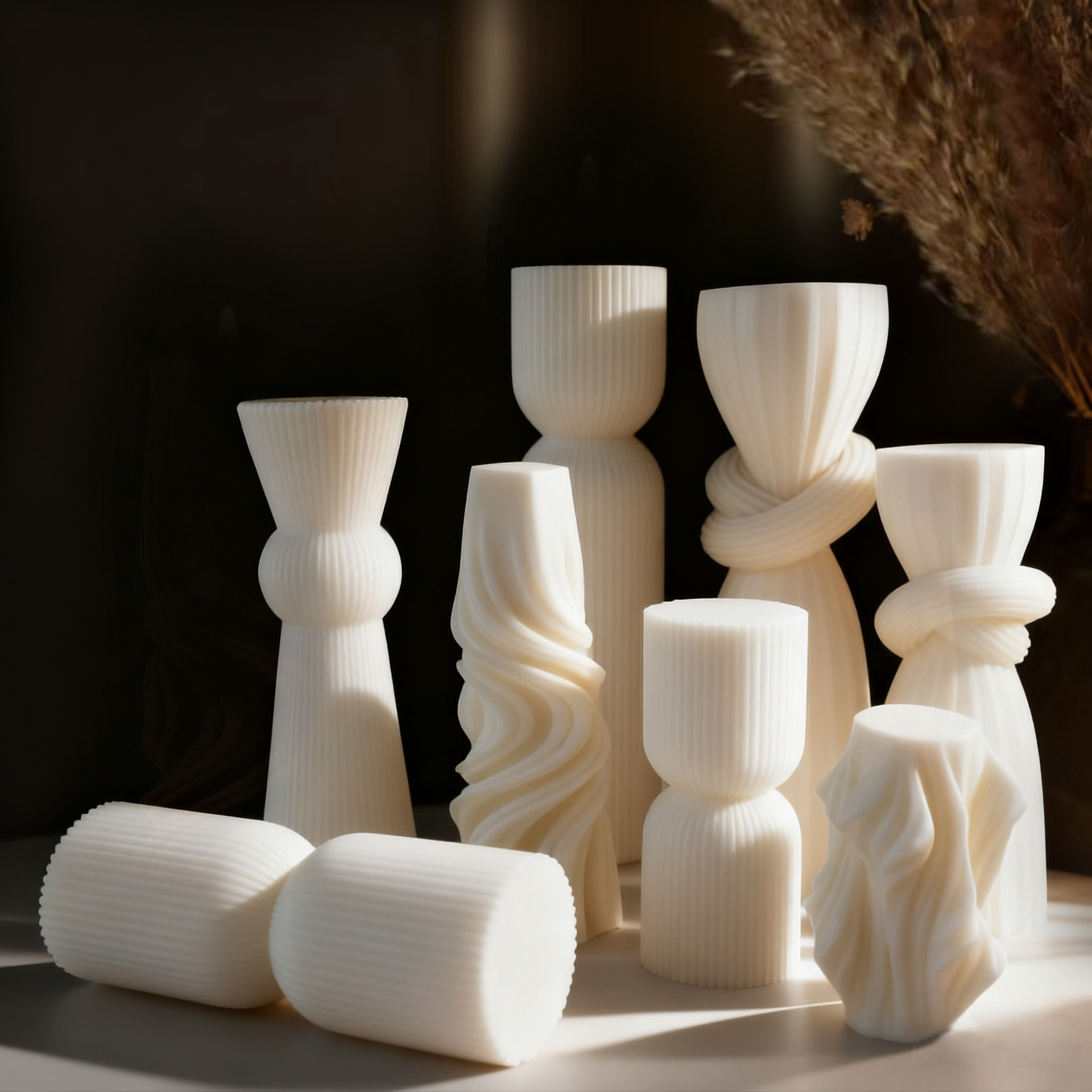 Vela Aromática Branca Minimali - Candle Making Design avaliação e preço