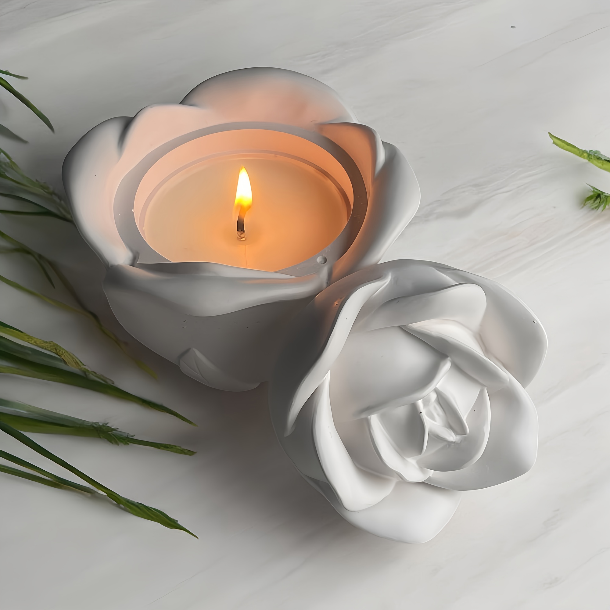 Conjunto de 2 peças de moldes  - Candle Making Design avaliação e preço
