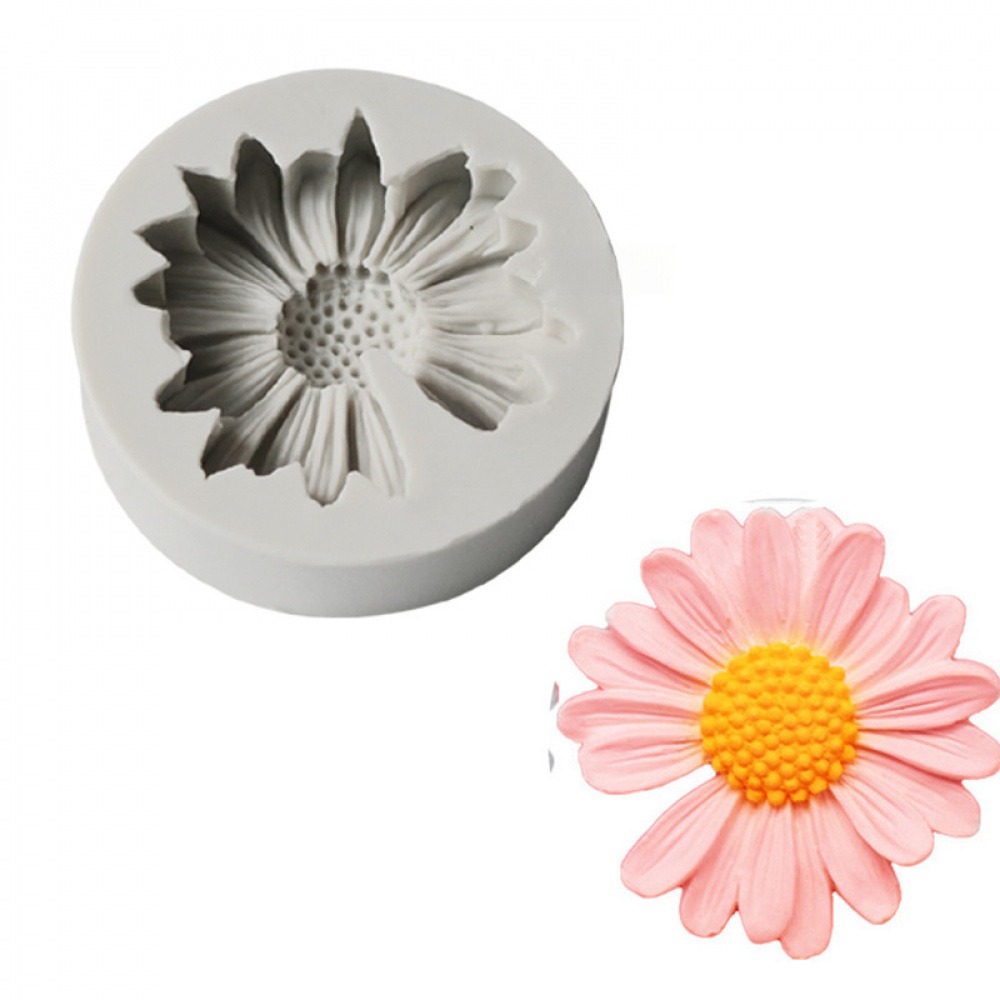 Molde de Flor Margarida 3D Mol - Candle Making Products avaliação e preço