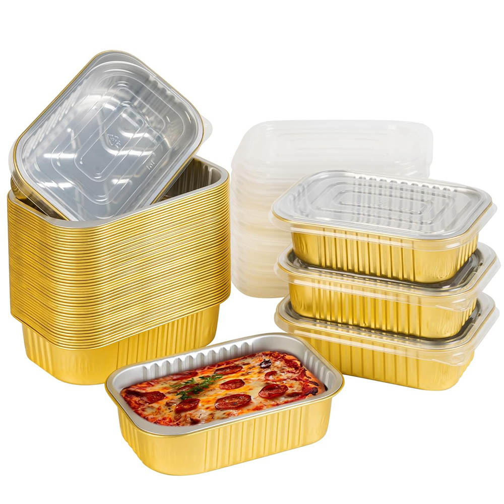 Pequenas Formas de Alumínio co - Tin Container Lid avaliação e preço