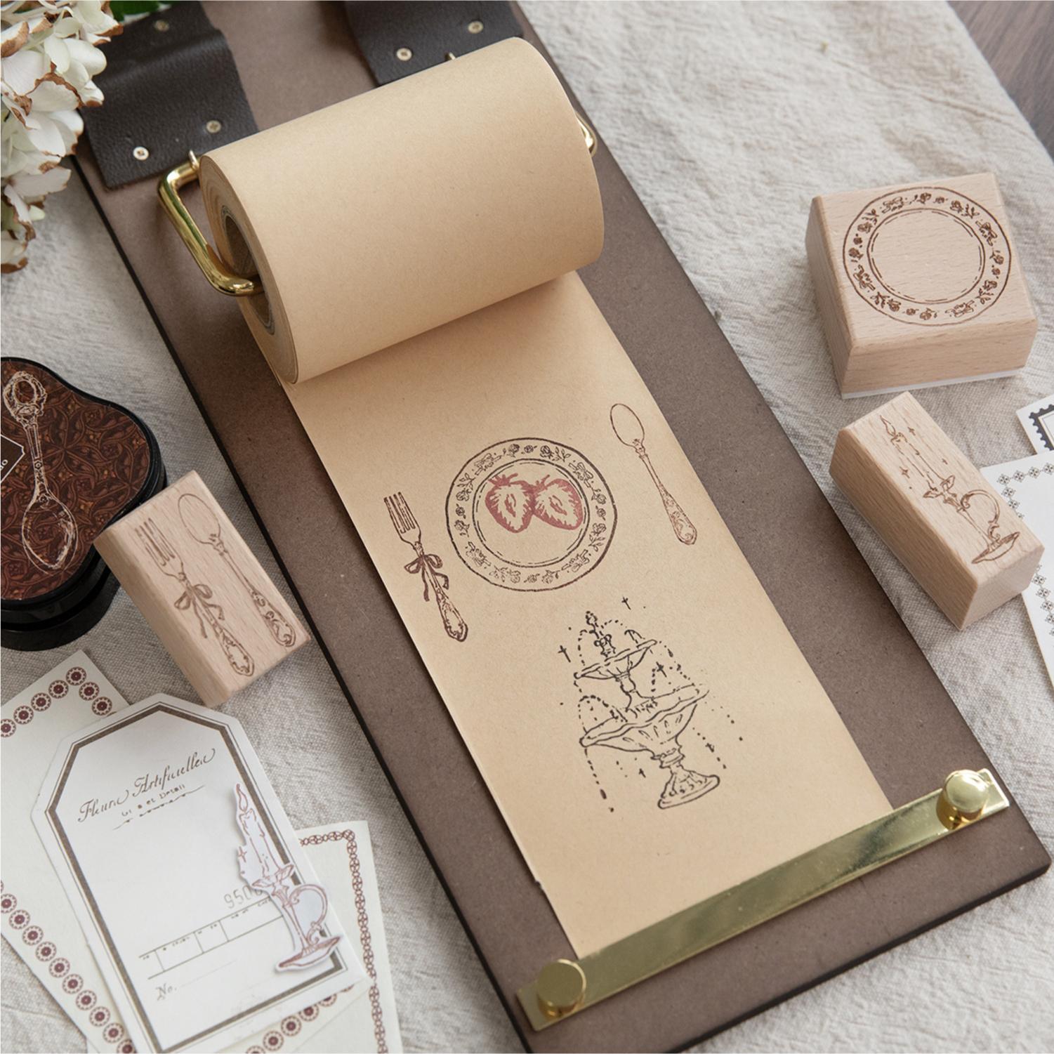 Carimbo de Madeira com Design  - Candle Making Products avaliação e preço