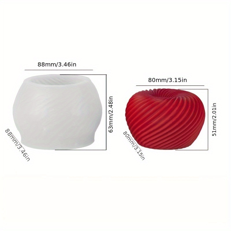 Um molde de silicone em format - Candle Making Design avaliação e preço