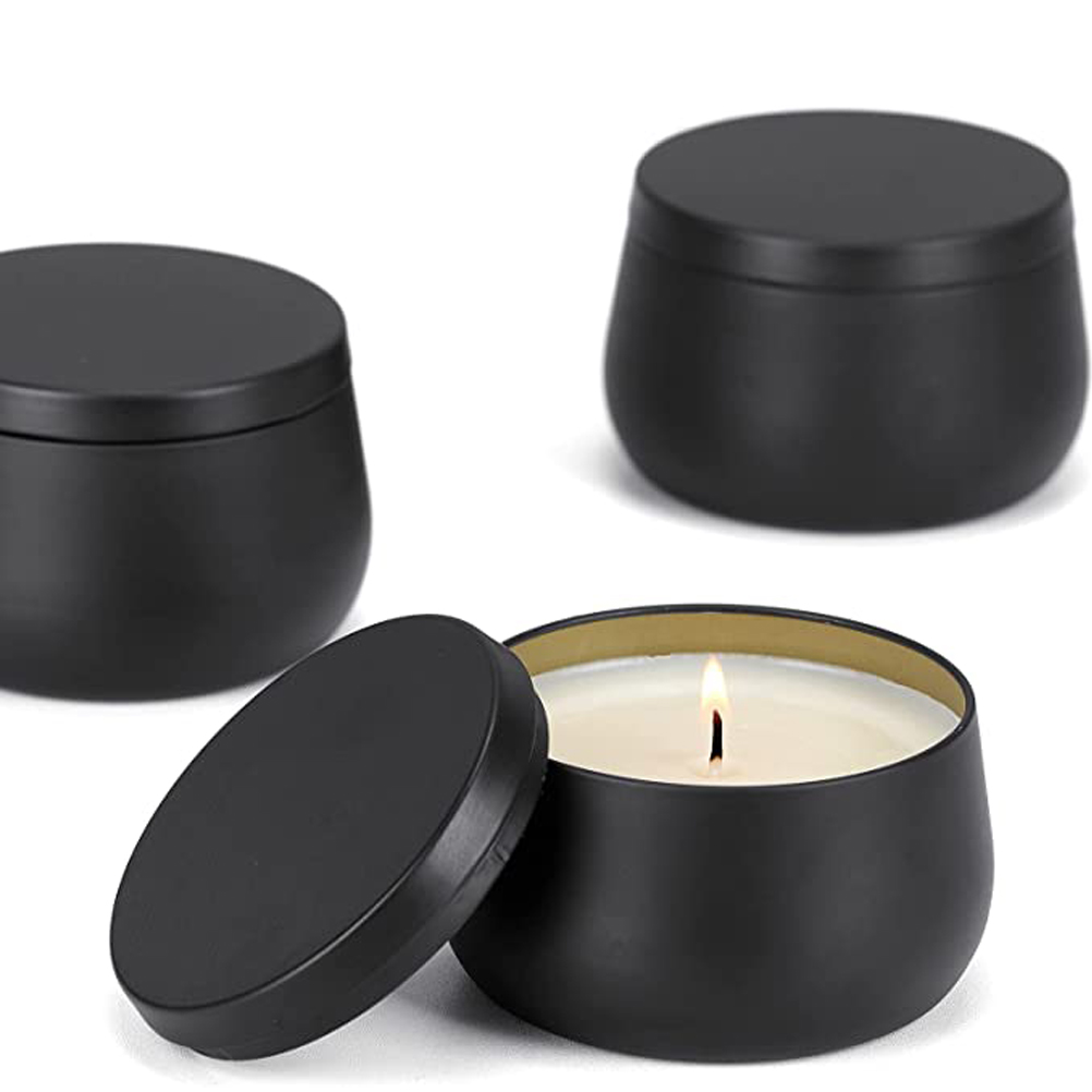 12pçs 8oz frascos de vela de m - Tin Container Lid avaliação e preço