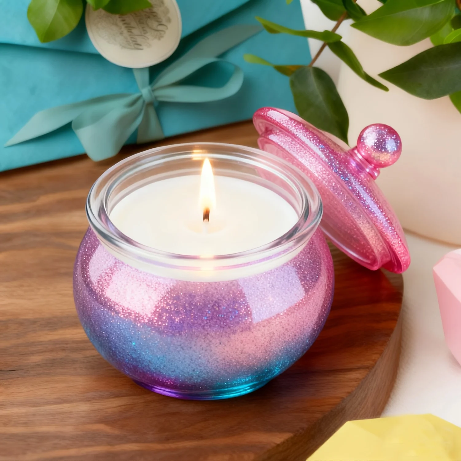 1 conjunto de moldes redondos  - Candle Making Design avaliação e preço