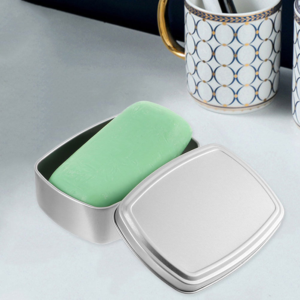 2 Peças de Caixas de Sabão de  - Tin Container Lid avaliação e preço